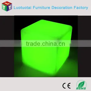 Wholesale Wireless Colorful Square Led Cube Table or Chair thumbnail-4