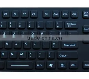 Rugged and Waterproof Industrial Silicone Keyboard JH-IKB105 USB and PS/2 105 Keys Keyboard thumbnail-1