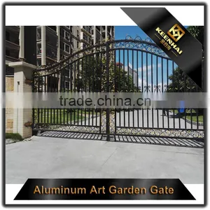 Home&Garden Decoration Powder Coated Cast Aluminum Exterior Villa Door thumbnail-5