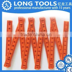 Wholesale Custom Tailor Promotional Keychain Plasitc Folding Rule thumbnail-2