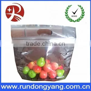 PE OPP LDPE Plastic Slider Zipper Zip Lock Fruit Protection Packaging Bag thumbnail-4