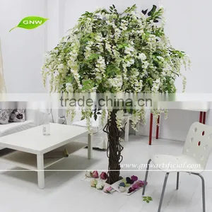 GNW BLS053-2 Flowering Wistaria Artificial Trees Centerpieces for Wedding Home Decoration thumbnail-1