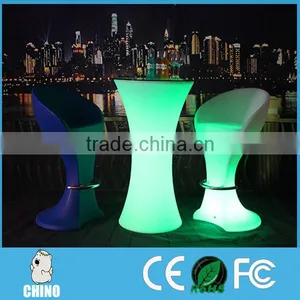 Hot Sale Rechargeable Acrylic Chair Plastic LED CC-5611 thumbnail-2