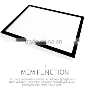 A3 and A4 Ultra Slim LED Drawing Light Box A4 LED Copy Board Tracing Light Pad For School thumbnail-2