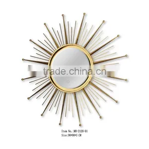 Stainless Steel Framed Mirror With Light MH-2120-01 thumbnail-1