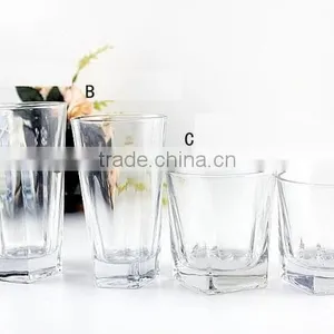 Hot Selling Different Size Transperant Water Glass Cup thumbnail-1