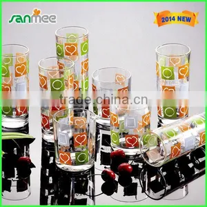 Flowers Logo High Quality Drinking Cup Glass thumbnail-1