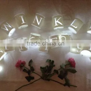 Personalised Paper Lantern Fairy Lights 20 LED Lights String thumbnail-3