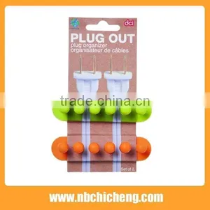 Plastic Plug Holder in Cable Clips thumbnail-1