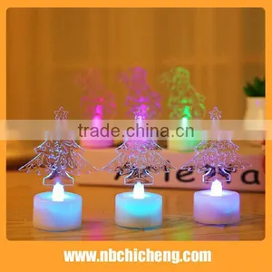 Christmas Plastic Mini Color Changing Gift Light thumbnail-3