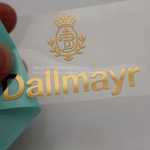 Custom Thin 3d Metal 3m Logo Stickers thumbnail-1