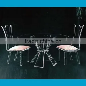 Popular Modern Acrylic Chair Transparent Acrylic Chair Furniture thumbnail-4