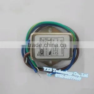 Power Supply Filter CW1B-10A-L 220V 10A Band Line Filter Single Phase Power EMI Filter 10A 115/250V thumbnail-1