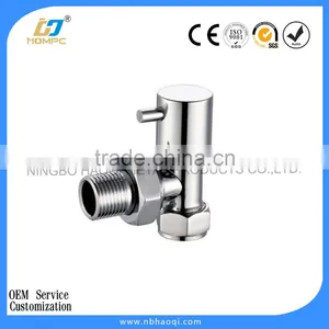 Brass Angle Thermostatic Radiator Valve thumbnail-3