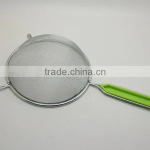 Kitchen Accessories Stainless Steel Cooking Splatter Screen With Plastic Handle for Splatter Cuard Fits thumbnail-6