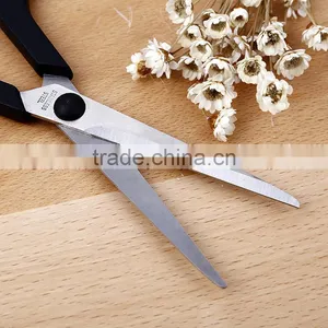 New Material Students Office Stainless Steel Blade Rubber and Plastic Scissors thumbnail-5
