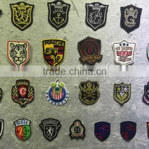 P001-008 Garmet Accessories Personalized Iron on Rich Types of Embroidery Patches in Applique thumbnail-1