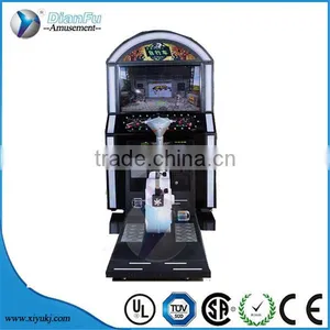 New Coin Pusher Arcade Simulator 3D Kiddie Bike Game Machine With 3D Glasses for Sale thumbnail-1