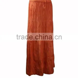 100% Cotton Long Skirt thumbnail-1