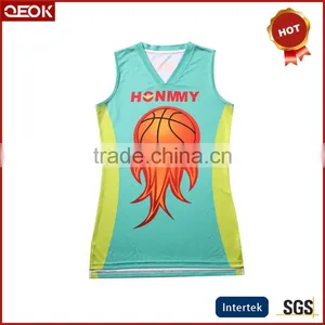 NO MOQ Sublimation Basketball Uniform thumbnail-1