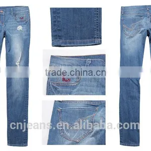 GZY Wholesale Price Stock Jeans Plus Size Butt Lift Jeans thumbnail-1