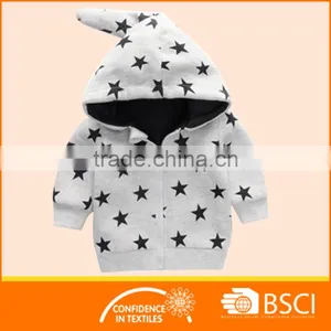 Cardigan Witch Desgin Jacket+Pant Wholesale Kids Outfits 2 PCS Children Clothing Set thumbnail-2