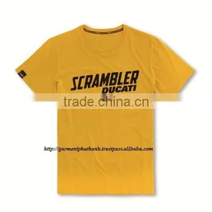 200 Gam 100% Cotton t Shirt With Custom Rubber Logo/ Men's T-shirt/ Women's T-shirt thumbnail-3