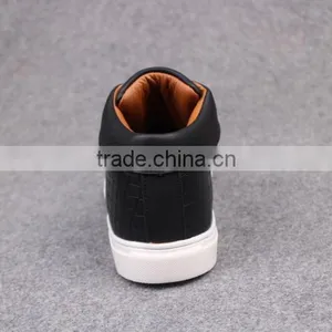 Liquidation Closeouts Men High Top pu Board Shoes With Low Price thumbnail-4