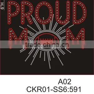 Factory Supply Hot Fix Rhinestone Transfer in China Rhinestone Transfer Designs thumbnail-1