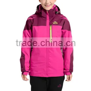 Ladies Sport Jacket Sportswear China 3 in 1 Waterproof Clothing Outdoor Jacket thumbnail-6
