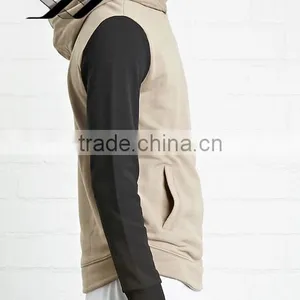 Fashion Cotton Patchwork Men Hoodies thumbnail-2