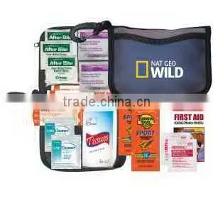 Beach Kit - Has Lip Balm, Sunscreen, Bandages, Tissue Packet, Antiseptic Swabs and Comes With Your Logo thumbnail-1