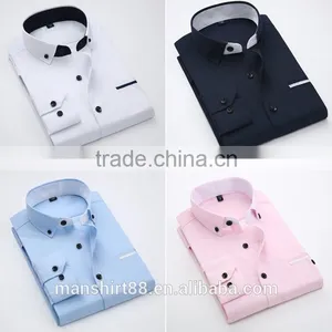 Latest Dress Design Multi-colors Formal Men Shirts thumbnail-1