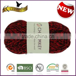 Charmkey Color Dyed Spinning Yarn Soft Acrylic Knitting Yarn Wholesale for Baby Hat thumbnail-1