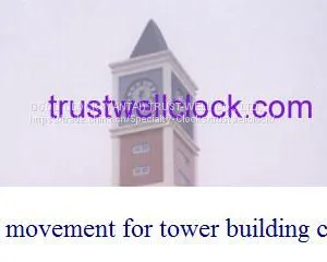 Four 4 Sides Tower Building Clocks With GPS Synchronization thumbnail-1