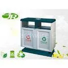 Steel Outdoor Waste Bin Galvanized 80 * 35 * 90 CM Eco-friendly For Park thumbnail-1