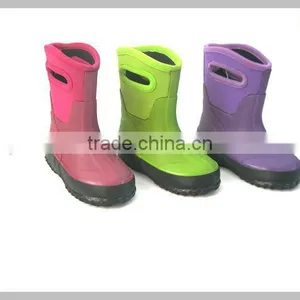 5mm Neoprene Girls' Rain Boots thumbnail-6