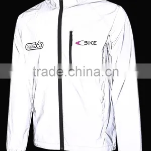 Reflective Windproof NIGHT VISION 360 Cycling Jacket thumbnail-3