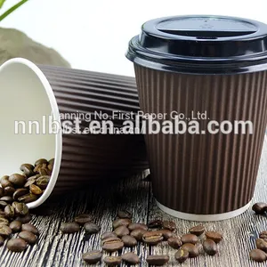 6oz 8oz 12 oz Different Size Custom Paper Cup for Coffee or Tea thumbnail-3