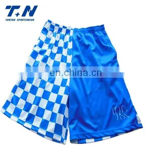Mens Sublimation Lacrosse Reversible Shorts thumbnail-1