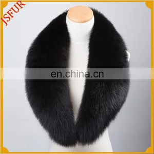 2016 Soft Big Size Hot Sale Real Fox Fur Wholesale Women Collar thumbnail-1