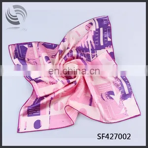 China Wholesale 100% Silk Scarf thumbnail-3