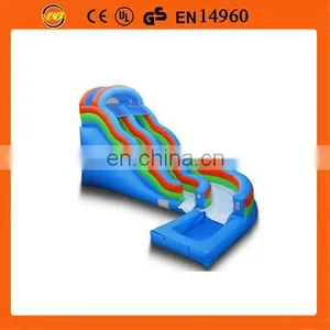 2014 Inflatable Super Wave Water Slide With Pool ,inflatable Curve Water Slide thumbnail-1