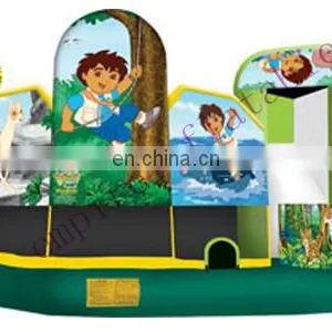 Bouncer Slide Inflatable Toys, Slide Jumper, Cheap Inflatables C6009 thumbnail-1