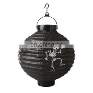 Halloween Party Decoration Paper Lanterns and Paper Spide Banner Kits thumbnail-3