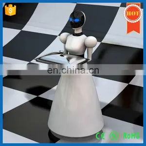 Smart Meal Delivery 3rd Generation High Quality Robot Waiter For Restaurant And Coffer House thumbnail-1