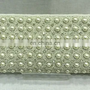 Attractive Design Clutch Bag With Pearls thumbnail-1