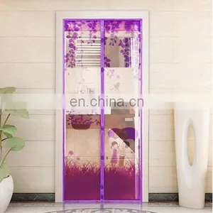 Magnetic Printing Anti Mosquito Bug Door Curtain Window Fly Screen With Bird Button thumbnail-2