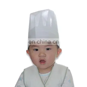 Factory Hot Selling Cheap Non-Woven Paper Material Chef Hat thumbnail-1