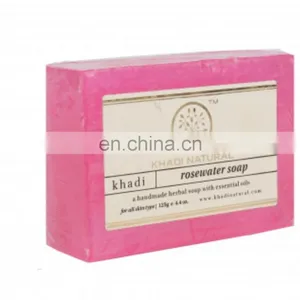 Khadi Natural Herbal Rosewater Soap thumbnail-1